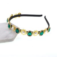 Retro Sen Female Temperament Metal Thin Headband Nhnt154656 main image 3