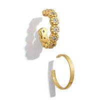 Wholesale Jewelry Fashion C Shape Alloy Plating Earrings main image 1