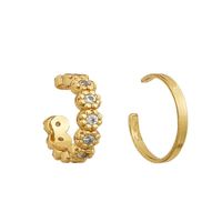 Wholesale Jewelry Fashion C Shape Alloy Plating Earrings main image 6