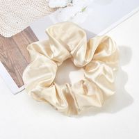 Solid Satin Elastic Hair Band Nhof154765 main image 4