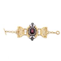 Womens Other Diamond-studded Alloy Bracelets &amp; Bangles Nhqd154535 sku image 1