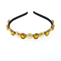 Retro Sen Female Temperament Metal Thin Headband Nhnt154656 sku image 1