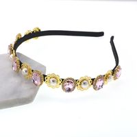 Retro Sen Female Temperament Metal Thin Headband Nhnt154656 sku image 5