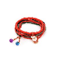 Europäischer Und Amerikanischer Grenz Überschreiten Der Explosiver Schmuck Bohemian Christmas Snow Bell Armband Mehr Schicht Ige Reis Perlen Anhänger Handschmuck sku image 7