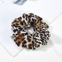 Color Leopard Print Hair Band Chiffon Hair Rope Nhof154756 sku image 3