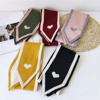 Long Korean Couple Knitting Wool Scarf Nhmn154959 main image 3