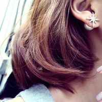 Womens Star Plating Alloy Earrings Nhnt155024 main image 5
