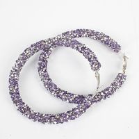 Ornement Alliage Européen Et Américain De Mode Cool Populaire Strass Boucles D'oreilles Boucles D'oreilles main image 3