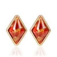 Fashion Simple Quadrilateral Resin Earrings Nhct155127 main image 3