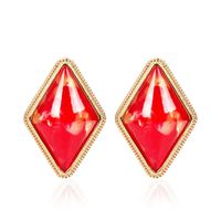 Fashion Simple Quadrilateral Resin Earrings Nhct155127 main image 5