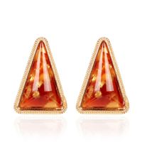 Fashion Simple Geometric Triangle Resin Earrings Nhct155141 main image 5