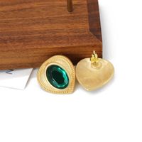 Hersteller Liefern Eine Vielzahl Von Ohrringe, Rote Und Grüne Glasur Blumen Ohrringe, Ohrringe, Weiße Perlen Ohrringe, Herzförmige Ohrringe main image 13