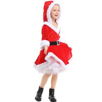 Christmas Costume Children Red Tutu Dress Nhfe155216 main image 3
