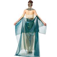 Halloween-cosplay Ägyptische Pharao-kleopatra-göttin-kostüm Bühnen Oper Performance-kostüm main image 6