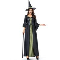 Halloween Long Witch Bar Party Cosplay Costume Nhfe155287 main image 6