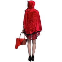 Halloween Costume Gothique Style Petit Chaperon Rouge Discothèque Reine Vêtements Européen Et Américain Exportation Rôle Cosplay Vêtements Étape Jupe main image 6