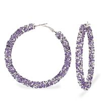 Fashionable Artificial Gemstone Alloy Earrings Nhct155115 sku image 1