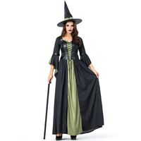 Halloween Long Witch Bar Party Cosplay Costume Nhfe155287 sku image 1