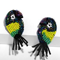 Fashion Handmade Beaded Parrot Earrings Nhas155425 main image 3