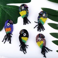 Fashion Handmade Beaded Parrot Earrings Nhas155425 main image 4