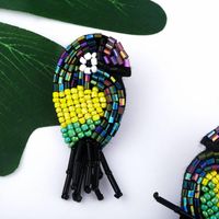 Fashion Handmade Beaded Parrot Earrings Nhas155425 main image 5