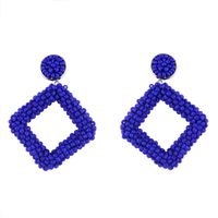 Fashion Handmade Beads Geometric Earrings Nhas155409 sku image 6