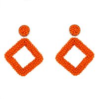 Fashion Handmade Beads Geometric Earrings Nhas155409 sku image 8