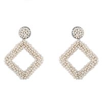 Fashion Handmade Beads Geometric Earrings Nhas155409 sku image 10