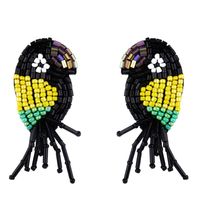 Fashion Handmade Beaded Parrot Earrings Nhas155425 sku image 2