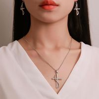 Fashion Cross Alloy Plating Women's Necklace main image 3