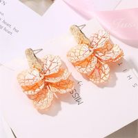 Petal Pendant Long Earrings Nhdp155473 main image 5