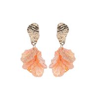 Petal Pendant Long Earrings Nhdp155473 main image 7