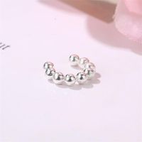 Metal Beads U-shaped Ear Cuff Clip Earrings Nhdp155482 main image 6