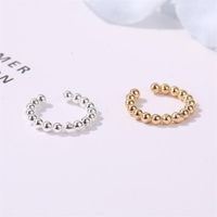 Metal Beads U-shaped Clip Earrings Nhdp155488 main image 3