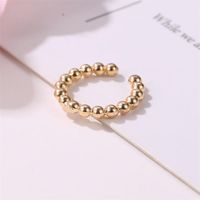Metal Beads U-shaped Clip Earrings Nhdp155488 main image 5