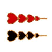 Vintage Drop Oil Love Word Clip Hairpin Nhhn155496 main image 6