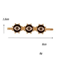 Ventes Directes D'usine En Europe Et En Amérique Croix Frontière Offre Spéciale Nouvelle Huile Dégoulinant Rétro Fatima Oeil De Diable Barrettes main image 3