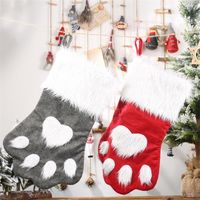 Christmas Dog Claw Socks Children's Gift Bag Pet Socks Candy Bag Nhmv155561 main image 4