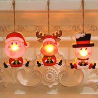 New Christmas Wooden Luminous Pendant Tree Decoration Pendant Nhmv155563 main image 3