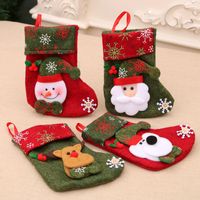 Printed Children's Candy Bag Christmas Decoration Socks Nhmv155577 main image 2