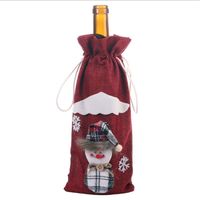New Christmas Home Decoration Wine Bottle Set Nhmv155580 main image 9