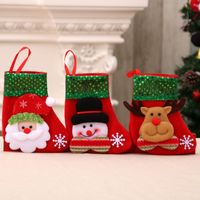 Santa Claus Sequin Christmas Socks Child Gift Bag Nhmv155594 main image 3