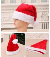 De Noël Chapeau De Noël Plus-épais Surdimensionné Super Bonne Qualité En Peluche Chapeau De Noël Chapeau Adulte Enfants Chapeau main image 4