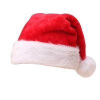 De Noël Chapeau De Noël Plus-épais Surdimensionné Super Bonne Qualité En Peluche Chapeau De Noël Chapeau Adulte Enfants Chapeau main image 6