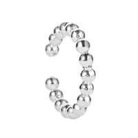 Metal Beads U-shaped Clip Earrings Nhdp155488 sku image 2