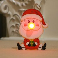Nuevo Colgante Luminoso De Madera De Navidad Regalo Para Niños Colgante De Decoración De Árbol De Navidad Nhmv155563 sku image 1
