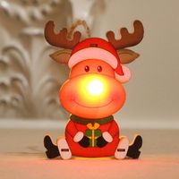 Nuevo Colgante Luminoso De Madera De Navidad Regalo Para Niños Colgante De Decoración De Árbol De Navidad Nhmv155563 sku image 3