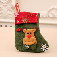 Printed Children's Candy Bag Christmas Decoration Socks Nhmv155577 sku image 2