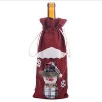 New Christmas Home Decoration Wine Bottle Set Nhmv155580 sku image 2