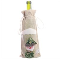 New Christmas Home Decoration Wine Bottle Set Nhmv155580 sku image 3
